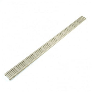 ACO SlimLine vervangingsrooster 100cm aluminium zwart