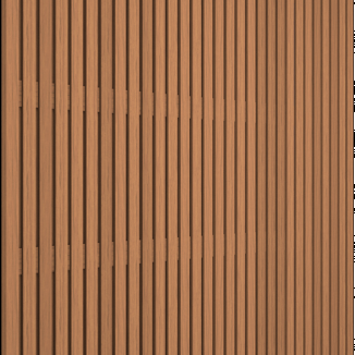 Thermovision Ayous geschaafd latten scherm recht horizontaal/verticaal 180x180cm