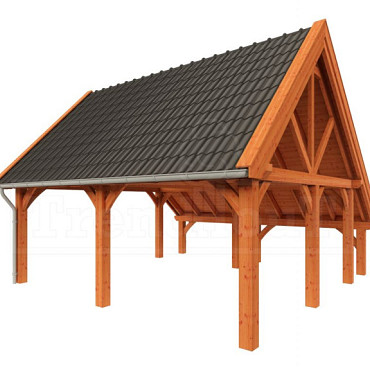 Kapschuur de Hofstee XXL 6550x7200x5000mm (bxdxh)