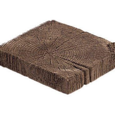 Timberstone tegel 22x22,5x5 coppice brown