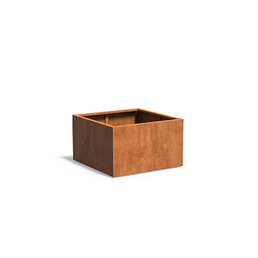 CARREZ met bodem 1000x1000x600mm Corten (CA5.2)