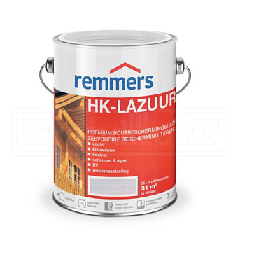 Remmers Beits HK Lazuur  Zilvergrijs (2,5 ltr)