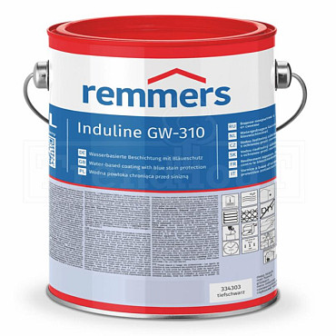 Remmers Induline GW-310 diepzwart (5 ltr)
