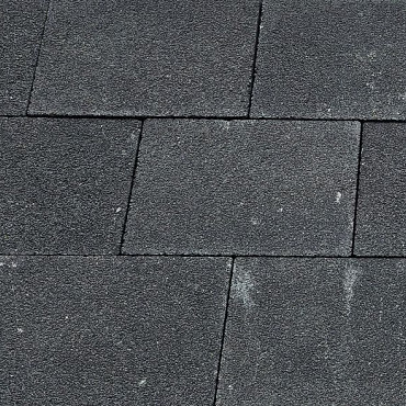 Betonsteen 20x30x6cm zwart kleurvast GEBRUIKT | OP=OP