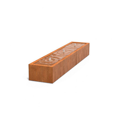Corten Watertafel 3000x600x400mm (CB4.2)