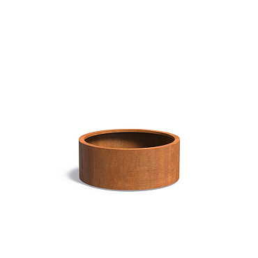 CIRCUM met wielen Ø1000x400mm Corten (CTWL5.3)