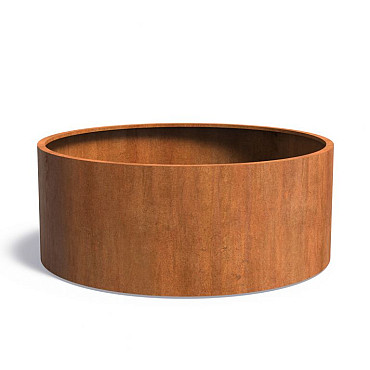 CIRCUM met bodem Ø2000x600mm Corten (CT1.1)