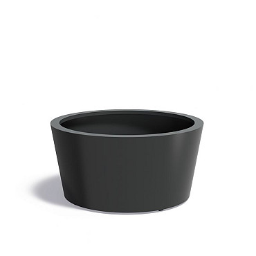 CONIC met bodem Ø1200x600mm Aluminium (AC4.2)