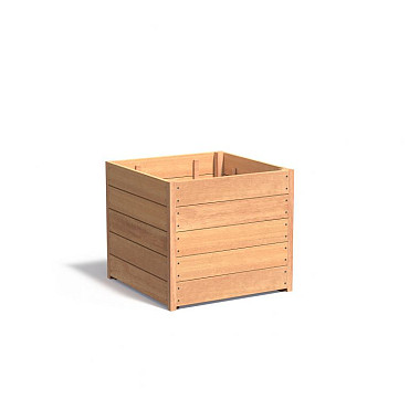 CARREZ met bodem 800x800x620mm Hardhout 21mm (HS6.1)