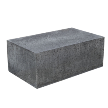 Oud Hollands zitelement (recht) 90x50x15cm carbon