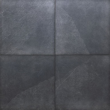 Keramische tegel Slate Black 60x60x2cm