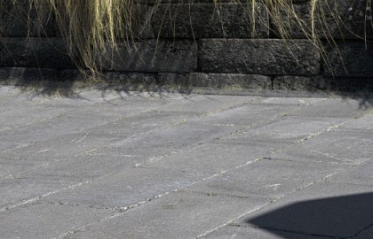 Getrommelde bestrating