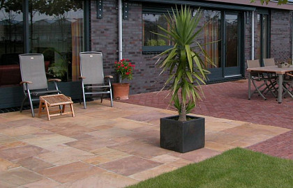 Natuursteen bestrating