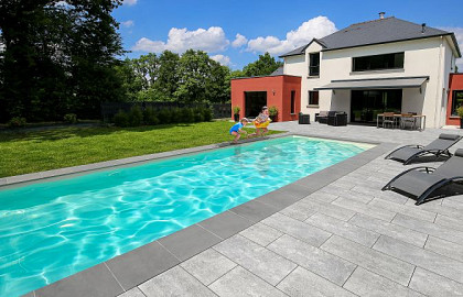 Geïmpregneerde sierbestrating