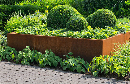 Cortenstaal Plantenbakken