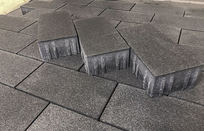 Waterdoorlatende ecologische bestrating