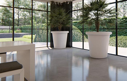 Gecoat Staal Plantenbakken