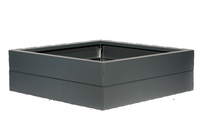 Bloembak modulair plankmodel | 28 cm hoog