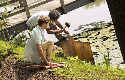 Damwand en beschoeiing