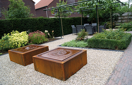 Watertafel corten