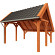 Kapschuur de Hoeve XL 4150x4400x3750mm (bxdxh)