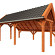 Kapschuur de Hoeve XL 6350x4400x3750mm (bxdxh)