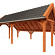 Kapschuur de Hoeve XL 7000x4400x3750mm (bxdxh) links