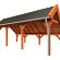 Kapschuur de Hoeve XL 7100x3800x3450mm (bxdxh) links