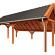 Kapschuur de Hoeve XL 7700x4400x3750mm (bxdxh)
