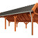 Kapschuur de Hoeve XL 8200x3800x3450mm (bxdxh) links