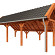 Kapschuur de Hoeve XL 8200x4400x3750mm (bxdxh) links
