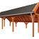 Kapschuur de Hoeve XL 8750x4400x3750mm (bxdxh) links
