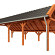 Kapschuur de Hoeve XL 8850x3800x3450mm (bxdxh) links