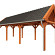 Buitenverblijf Zadeldak XL 9260x3800x3950mm (bxdxh)