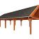 Buitenverblijf Zadeldak XXL 15050x7000x5000mm (bxdxh)