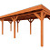 Buitenverblijf Casa 8350x3300x2600mm (bxdxh)