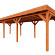 Buitenverblijf Casa 9500x3300x2600mm (bxdxh)