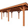 Buitenverblijf Florence 12300x4250x2600mm (bxdxh)