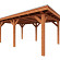 Buitenverblijf Florence 5450x4250x2600mm (bxdxh)
