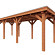 Buitenverblijf Siena 7150x3000x2500mm (bxdxh)
