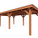 Buitenverblijf Siena 8200x4150x2500mm (bxdxh)