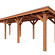 Buitenverblijf Siena 8250x3000x2500mm (bxdxh)