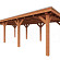 Buitenverblijf Siena 8250x4150x2500mm (bxdxh)