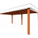 Buitenverblijf Verona model links 6250x4000x2500mm (bxdxh)