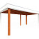 Buitenverblijf Verona model rechts 5750x3350x2500mm (bxdxh)