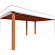 Buitenverblijf Verona model rechts 5750x4000x2500mm (bxdxh)