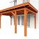 Aanbouwveranda Lucca 5600x3900x2600mm (bxdxh)
