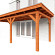 Aanbouwveranda Lucca 6450x3250x2600mm (bxdxh) links
