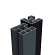Boston Aluminium H-paal 75x75mm L-124 cm RAL7016