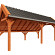 Kapschuur de Hoeve XL 7000x3800x3450mm (bxdxh) rechts